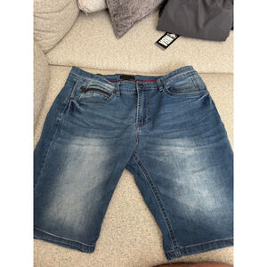 Men's Steve's Jeans Denim Shorts‎ Size 32 Blue